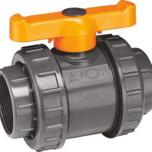 Laxmi Drip Double Union Pvc Ball Valve - Image 1
